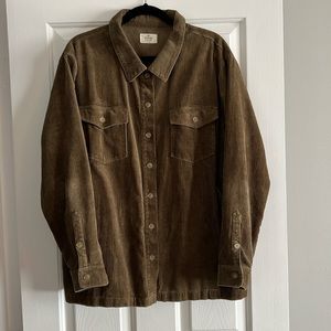 Marine Layer Broken in corduroy overshirt